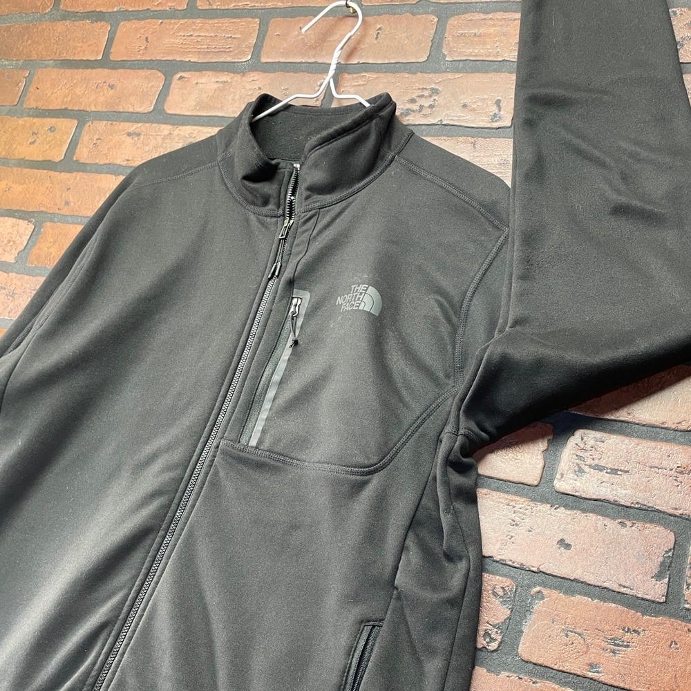 The North Face‎ Black Full Zip Canyonlands Fleece Jacket Men's L Gorpcore